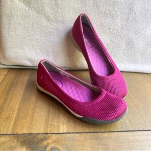 Eddie Bauer Pink Ballet Flats Shoes Slip-On Mesh Women's Size 8